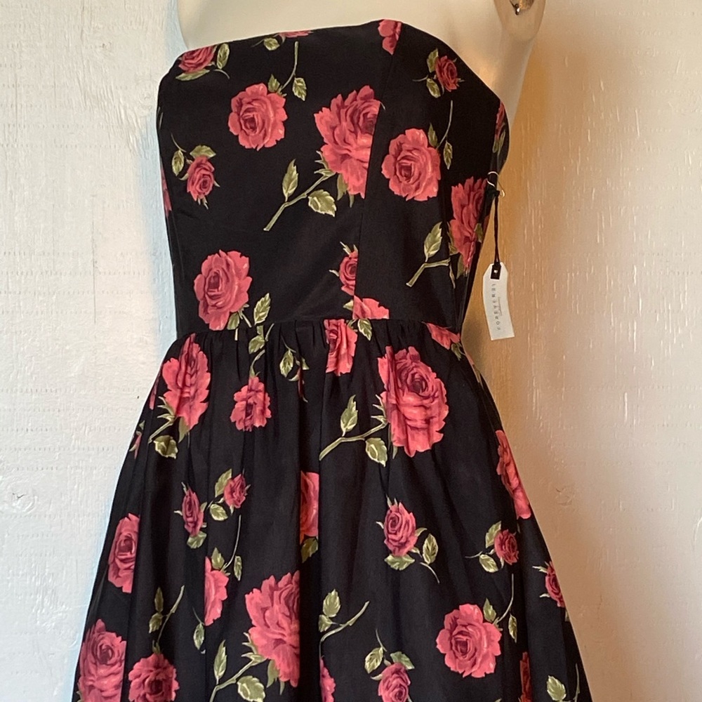 NWTS Forever 21 Strapless Dress - Picture 2 of 8